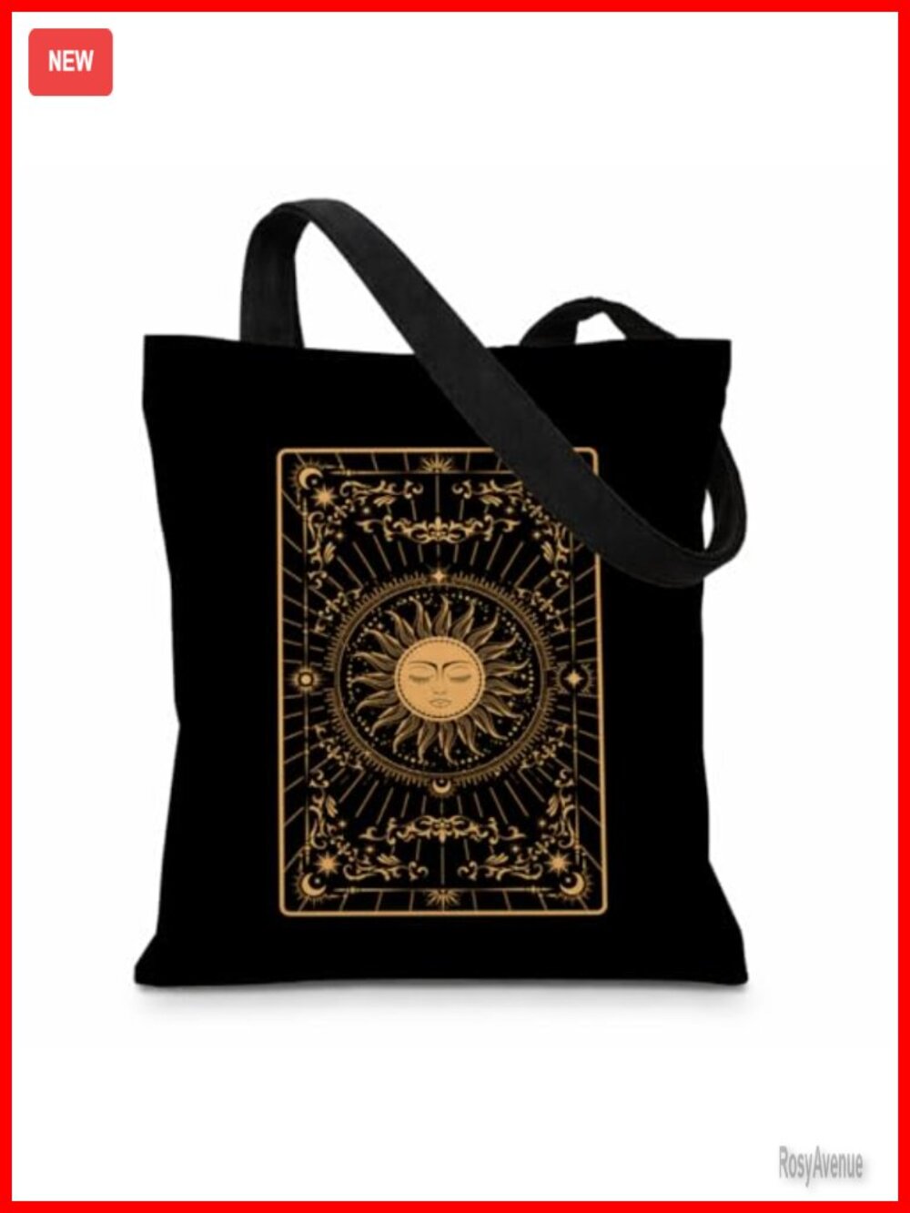 Canvas Tote Bag Cotton Shoulder Beach Shopping Reusable